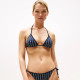 Tommy Hilfiger Γυναικείο μαγιό Essential Print Triangle Bikini Top